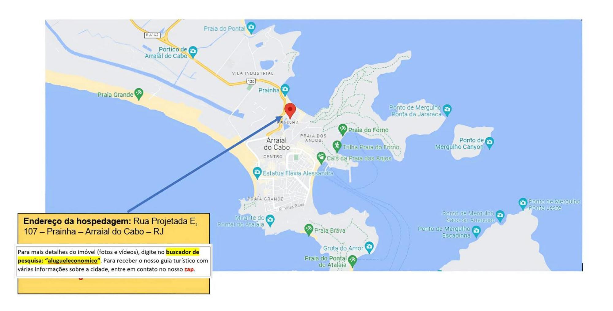 Arraial Do Cabo - Prainha - Aluguel Economico Apartment Екстериор снимка